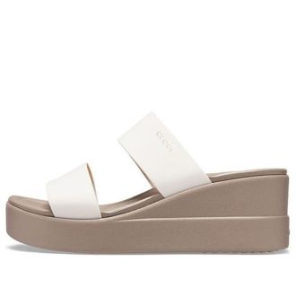 Sandały Crocs (WMNS) Brooklyn Lightweight Mushroom Grey 206219-16T