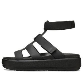 Sandały Crocs (WMNS) Brooklyn Luxe Gladiator „Black” 209557-060