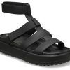 Sandały Crocs (WMNS) Brooklyn Luxe Gladiator „Black” 209557-060