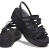 Sandały Crocs (WMNS) Brooklyn Strappy Black 206751-001