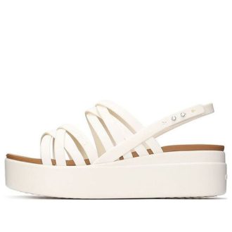 Sandały Crocs (WMNS) Brooklyn Strappy White 206751-159