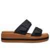 Sandały Crocs (WMNS) Brooklyn Woven Buckle w kolorze czarno-brązowym 209978-001