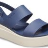Sandały Crocs (WMNS) Brooklyn z grubą podeszwą, niebiesko-szare, „Blue Grey” 206453-46K
