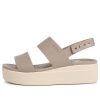 Sandały Crocs (WMNS) Brooklyn z grubą podeszwą, szare, 206453-15W