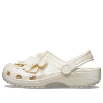 Sandały Crocs (WMNS) Classic Clog 3d Flower White 205587-159
