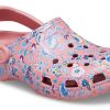 Sandały Crocs (WMNS) Classic Clog Liberty London Beach Pink 206447-9A5