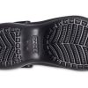 Sandały Crocs (WMNS) Classic Clog Retro Czarno-srebrne 206662-067