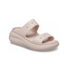 Sandały Crocs (WMNS) Classic Crush w kolorze różowym 207670-6UR