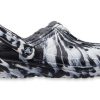 Sandały Crocs (WMNS) Classic Lined Clog Outdoor Sandals „Marbled White Black” 207180-103