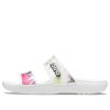 Sandały Crocs (WMNS) Classic Tie-dye Graphic „Black Green” 207283-94S