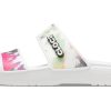 Sandały Crocs (WMNS) Classic Tie-dye Graphic „Black Green” 207283-94S