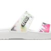 Sandały Crocs (WMNS) Classic Tie-dye Graphic „Black Green” 207283-94S