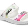 Sandały Crocs (WMNS) Classic Tie-dye Graphic „Black Green” 207283-94S