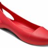 Sandały Crocs (WMNS) Flat Red 202811-8C1