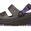 Sandały Crocs (WMNS) Hiker Xscape „Espresso Neon Purple” 208181-2A0