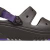Sandały Crocs (WMNS) Hiker Xscape „Espresso Neon Purple” 208181-2A0
