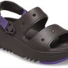 Sandały Crocs (WMNS) Hiker Xscape „Espresso Neon Purple” 208181-2A0
