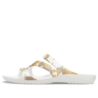 Sandały Crocs (WMNS) Kadee Casual Camouflage White 206894-960