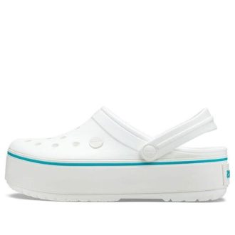 Sandały Crocs (WMNS) lekkie, wygodne, outdoorowe, plażowe, biało-niebieskie, „Biało-niebieskie” 205434-1E0