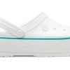 Sandały Crocs (WMNS) lekkie, wygodne, outdoorowe, plażowe, biało-niebieskie, „Biało-niebieskie” 205434-1E0