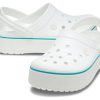 Sandały Crocs (WMNS) lekkie, wygodne, outdoorowe, plażowe, biało-niebieskie, „Biało-niebieskie” 205434-1E0