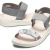 Sandały Crocs (WMNS) Literide Graphic „Szare” 205375-0E9