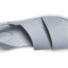 Sandały Crocs (WMNS) LiteRide Gray Light Blue w kolorze szaro-białym 206081-00J