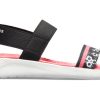 Sandały Crocs (WMNS) LiteRide Pattern Outdoor z odkrytymi palcami, czarno-czerwone, „Black Red” 205868-066