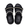Sandały Crocs (WMNS) Mega Crush Pearl Ruffle w kolorze czarnym 210179