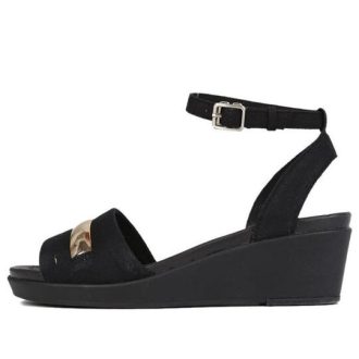 Sandały Crocs (WMNS) Metallic Coffee „Gold Black” 205800-98A