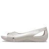 Sandały Crocs (WMNS) Minimalistyczne, codzienne, płaskie, białe, 206106-018