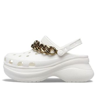 Sandały Crocs (WMNS) Retro Chain White Gold „White Gold” 206662-19B