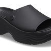 Sandały Crocs (WMNS) Skyline Slide „Black” 208182-001