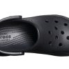 Sandały Crocs (WMNS) Small Whale Retro Crocs z grubą podeszwą w kolorze czarnym 206302-001