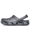 Sandały Crocs (WMNS) Snake Pattern grafitowo-czarne 206380-02W