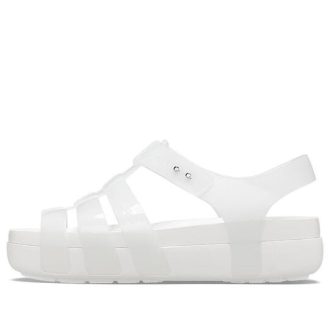Sandały Crocs (WMNS) Splash Glossy Fisherman w kolorze białym 209267-100
