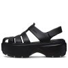 Sandały Crocs (WMNS) Stomp Fisherman „Black” 209938-001