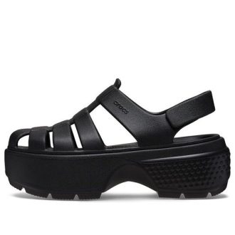 Sandały Crocs (WMNS) Stomp Fisherman „Black” 209938-001