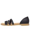 Sandały Crocs (WMNS) Tulum Flat Sandals „Black” 206109-00W