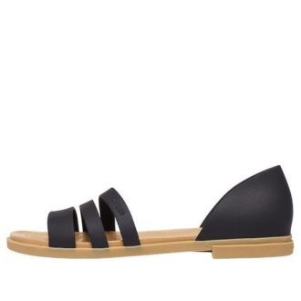 Sandały Crocs (WMNS) Tulum Flat Sandals „Black” 206109-00W