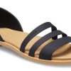 Sandały Crocs (WMNS) Tulum Flat Sandals „Black” 206109-00W