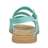 Sandały Crocs (WMNS) Tulum Zielone 206107-3U3