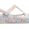Sandały Crocs (WMNS) w białe kwiaty 206525-96M