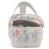 Sandały Crocs (WMNS) w białe kwiaty 206525-96M