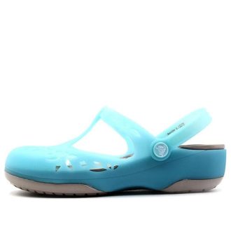 Sandały Crocs (WMNS) w kolorze lodowego błękitu „Blue Gold” 204939-4CW