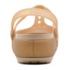 Sandały Crocs (WMNS) w kolorze złotym 204939-277