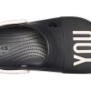 Sandały Crocs z grubą podeszwą, czarne, unisex, 205699-001