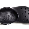 Sandały Crocsband Full Force z grubą podeszwą, czarno-białe, unisex, 206122-066