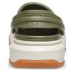 Sandały Crocsband Full Force z grubą podeszwą, zielone, unisex, 206122-34E