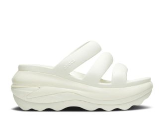 Sandały damskie Mega Crush Triple Strap „Chalk”